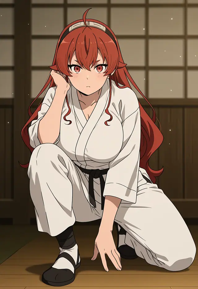 Eris Greyrat (Adult Version) — Karate gi