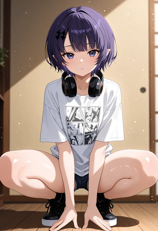 Ninomae Ina'Nis — Loungewear with shirt