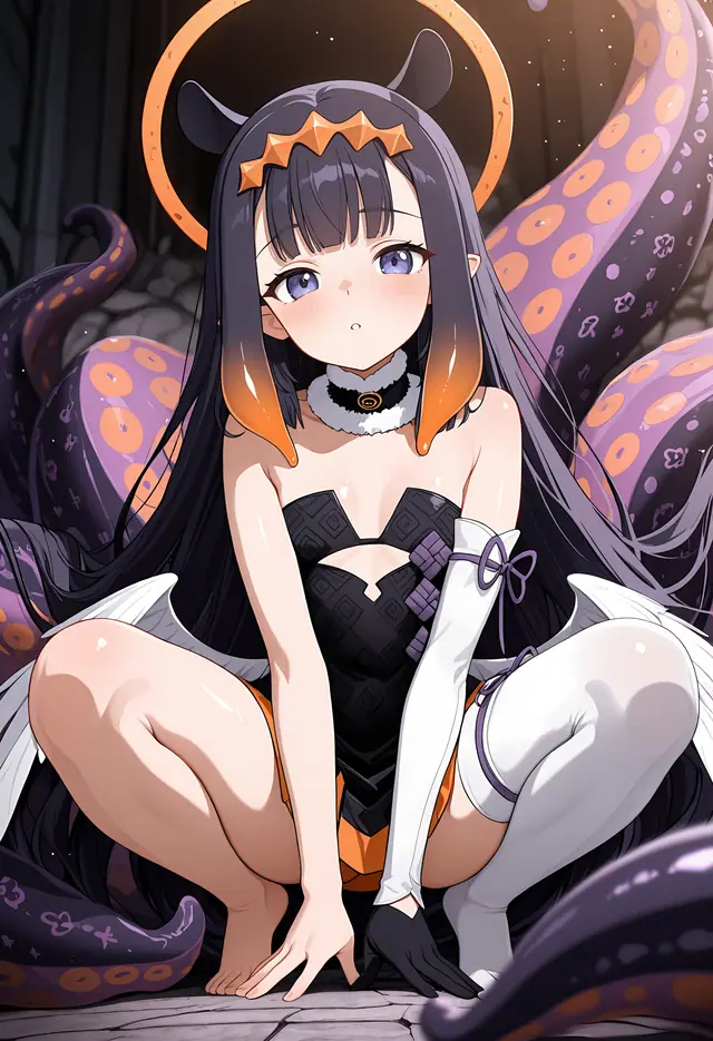 Ninomae Ina'Nis — With tentacles