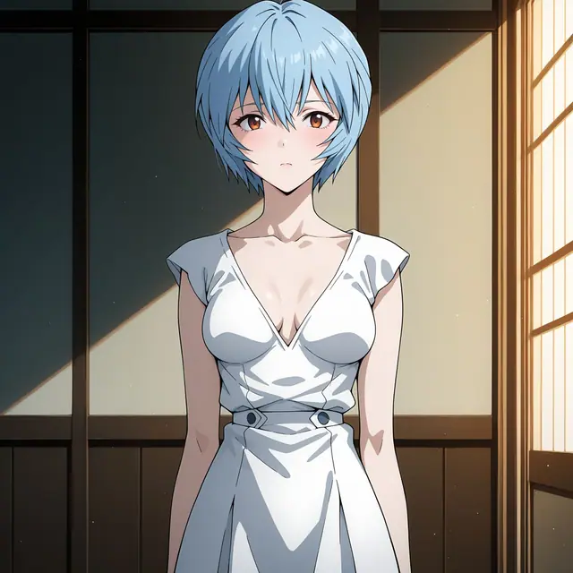 Rei Ayanami — White Dress